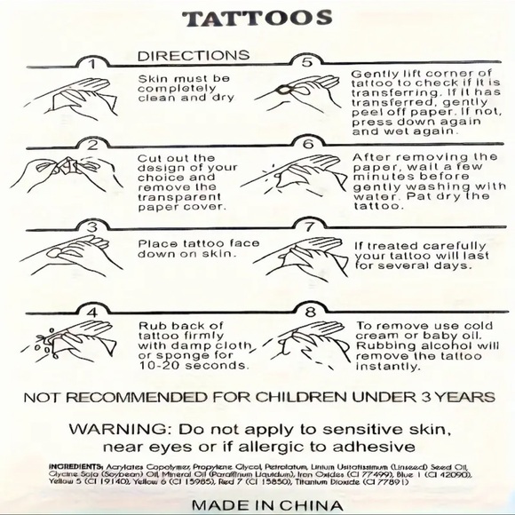 Tattoo, Sticker - Temporary Tattoo, Long-Lasting Body Art, Surprise Friends 😂 - Picture 8 of 8